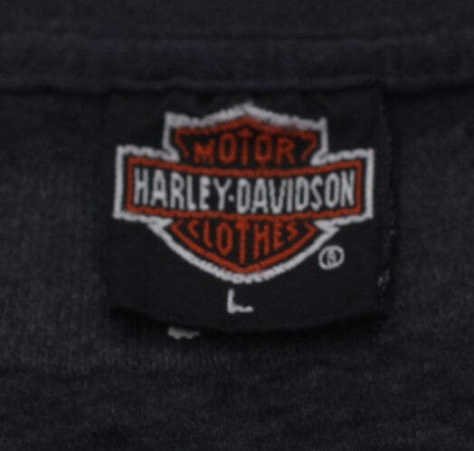 Vintage Harley Davidson 3D Emblem Panther T-Shirt Single Vintage Harley Davidson 3D Emblem Panther T-Shirt Single