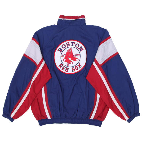 Men's Vintage Starter Red Sox Made In USA Satin Bomber