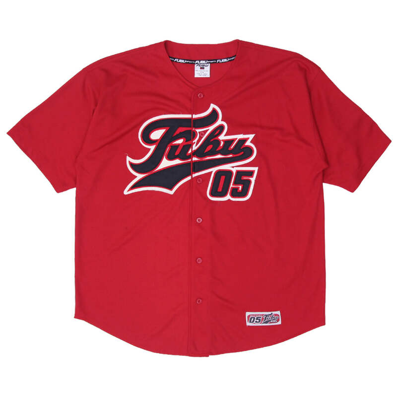 Vintage FUBU Sports 'The Collection' 2005 Jersey XXL Red