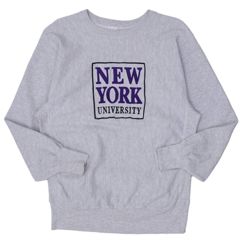Vintage Champion Reverse Weave New York University