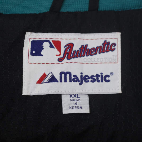 Vintage Majestic Florida Marlins Jacket Full Zip , Black
