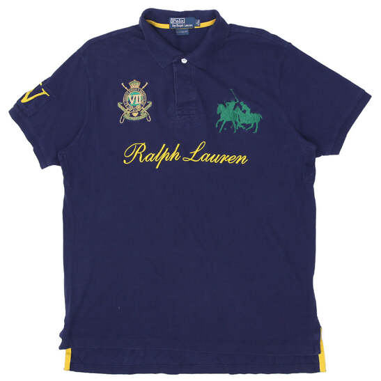 Polo Ralph Lauren USA ポロシャツ チーフキーフ チーフキーフ着用 Polo Ralph Lauren ポロシャツ ビッグポニー