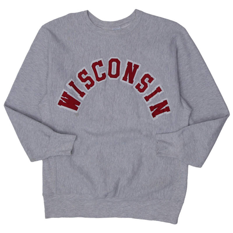 Champion Wisconsin Badgers Reverse Weave Hoodie (Black