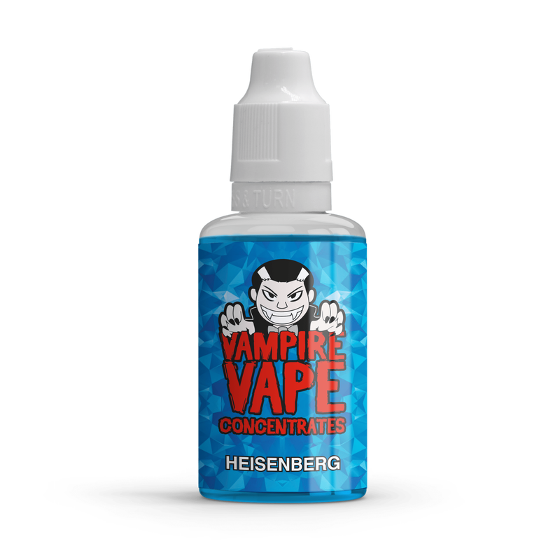 black ice flavour concentarte 30ml by vampire vape VAMPIRE VAPE HEISENBERG 30ML FLAVOUR CONCENTRATE
