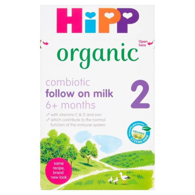 Hipp Organic Combiotic Follow On Milk Formula Stage 2 Uk 800g
