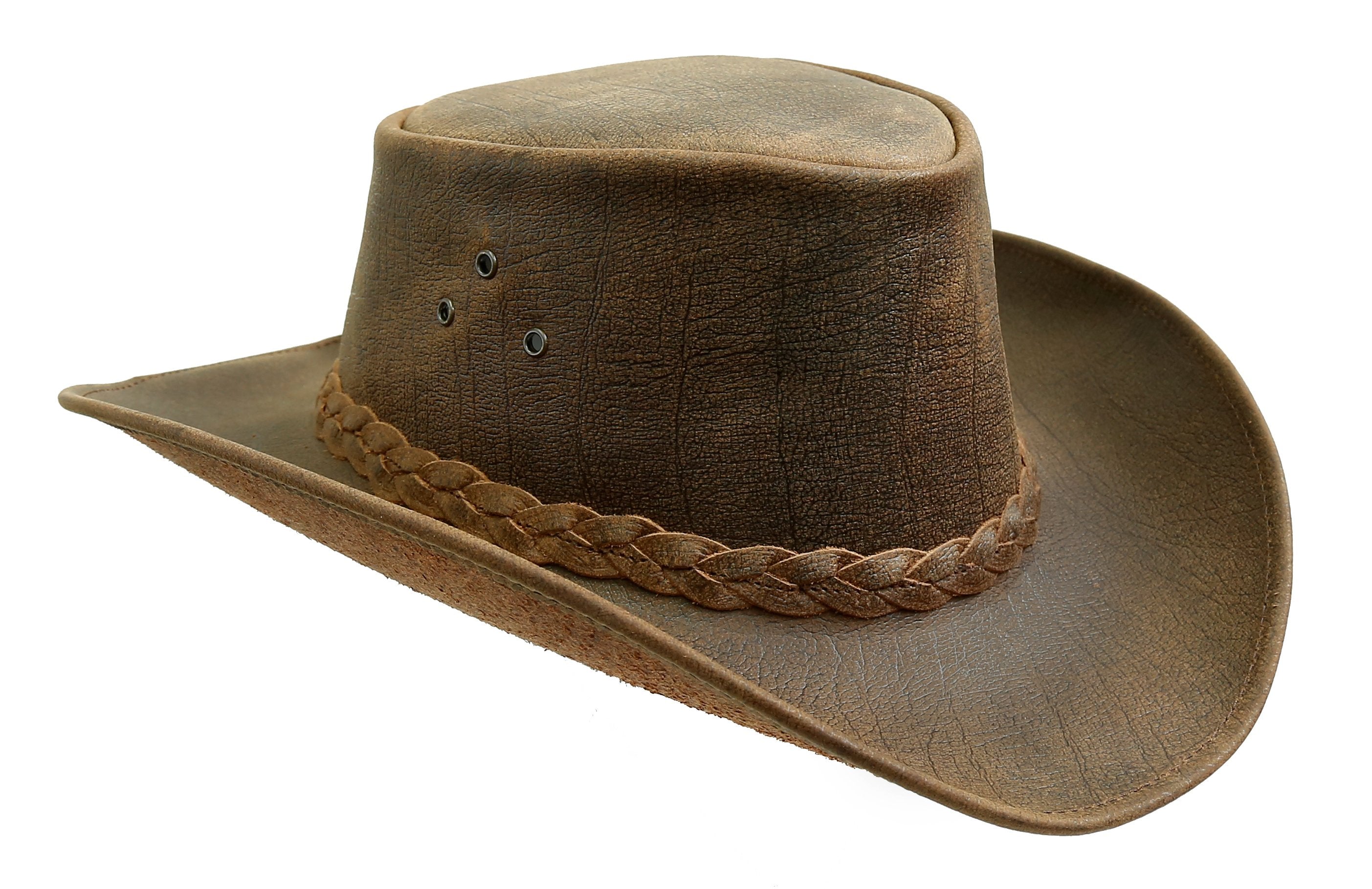 australian leather hat