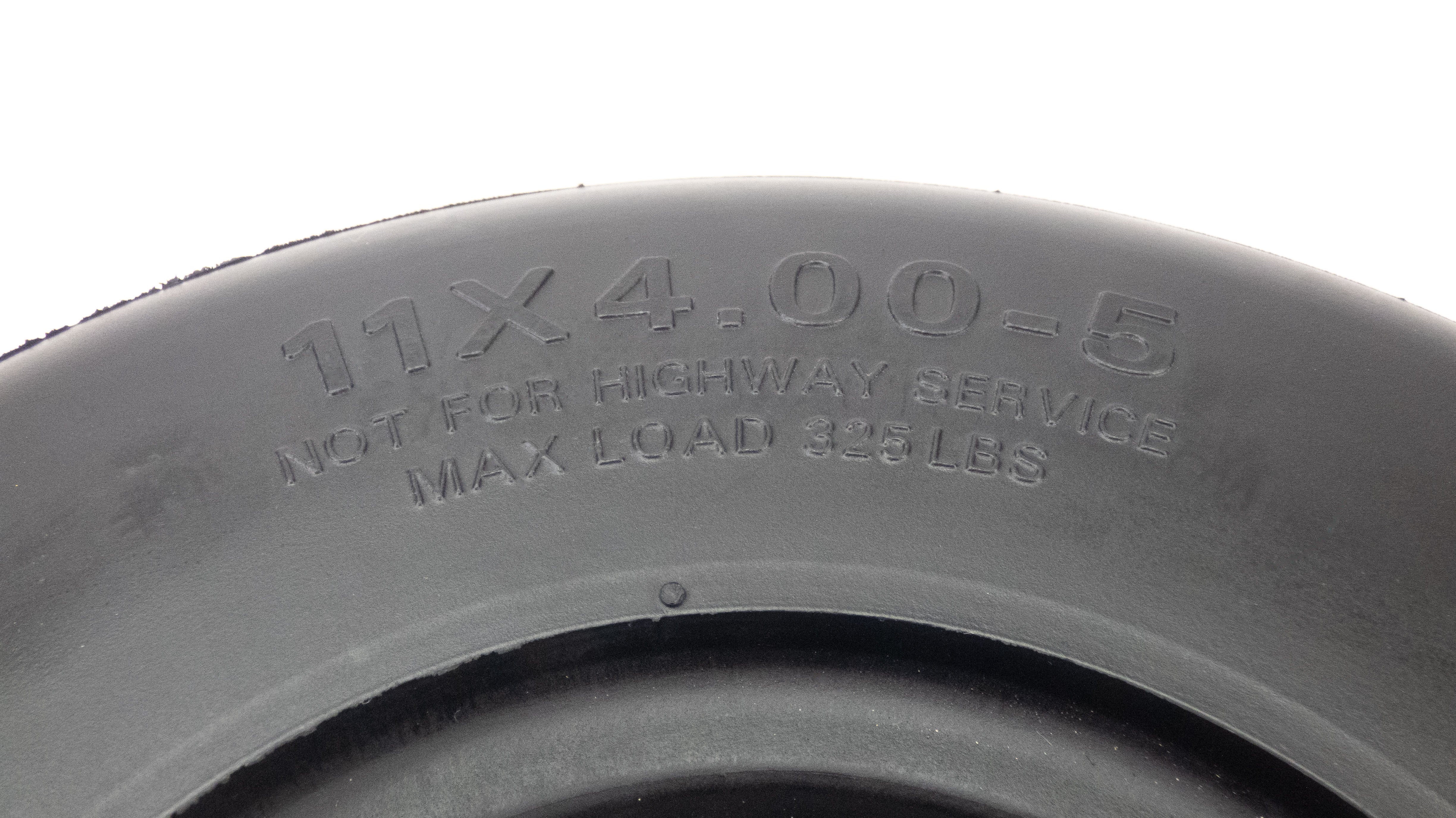 NoAir® (2) Flat Free Tire Assemblies 11x4.00-5 Scag Liberty