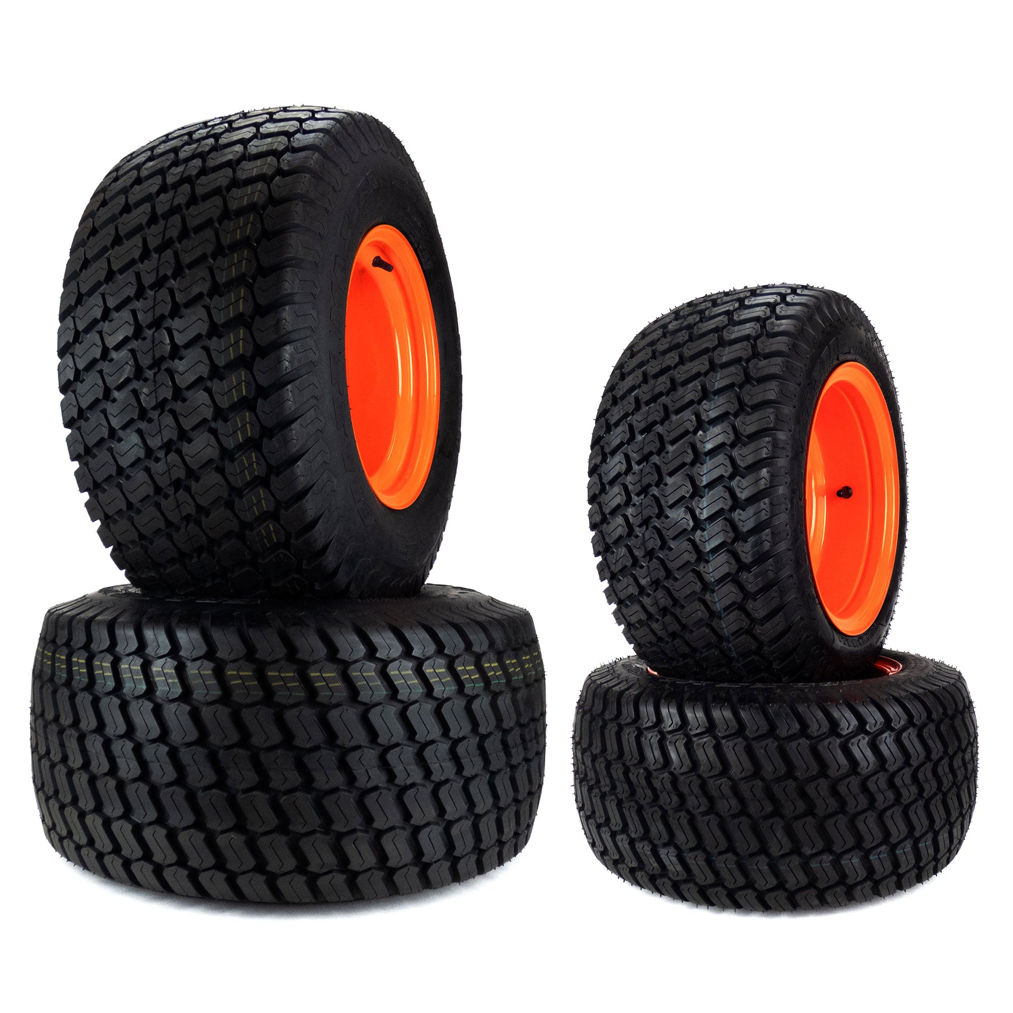 4) Turf Tire Assm 26x12.00-12 18x8.50-10 Kubota K2561-17100 K2581