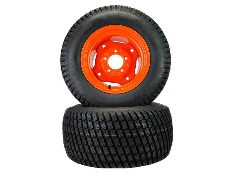 2) Turf Tire Assemblies 23x10.50-12 Fits Kubota ZG222 ZG227 K3271