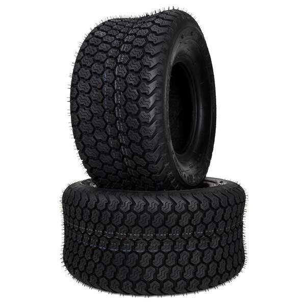2) 18x8.50-8 Super Turf Tires for Hustler Raptor 42