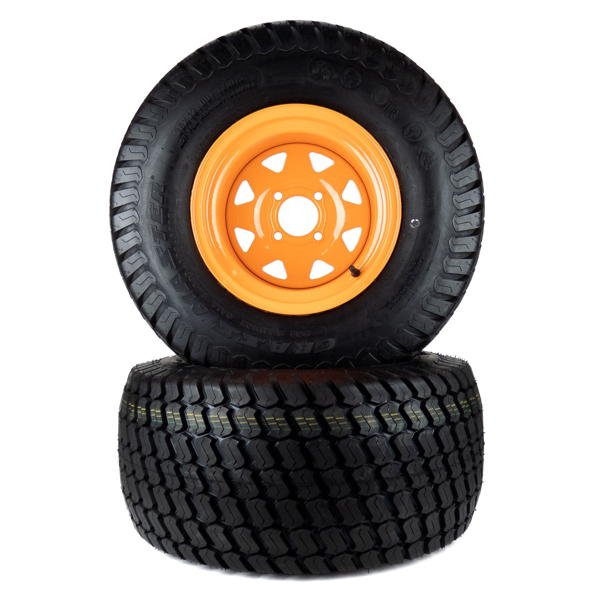 2) Turf Tire Assemblies 26x12.00-12 Scag Turf Tiger II 61