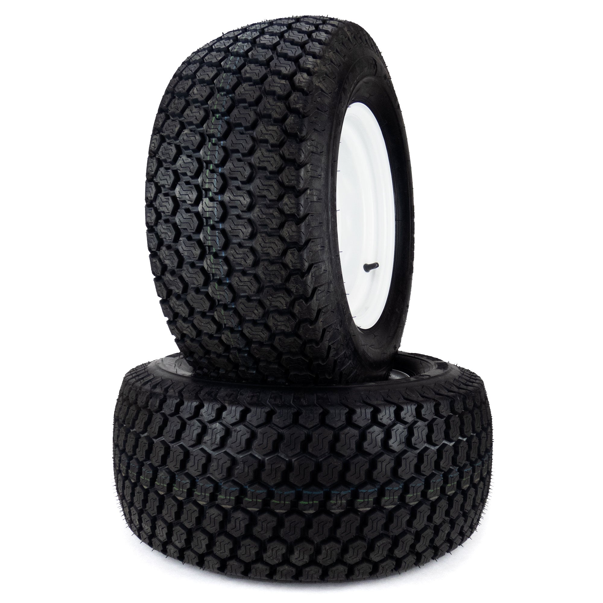 2) Super Turf Tire Assemblies 24x9.50-12 Exmark Lazer Z HP 44