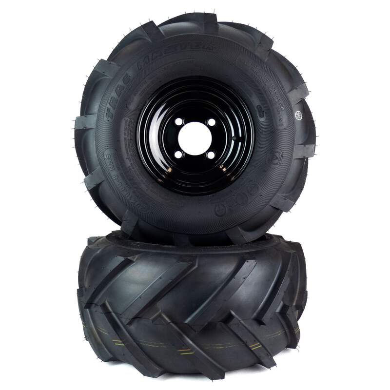 2) Aggressive Tire Assemblies 20x10.00-8 Fits Cub Cadet ZT1 50