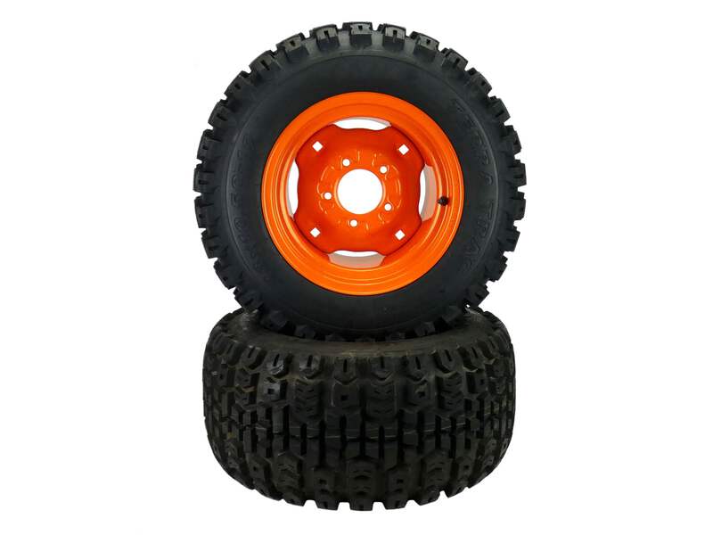 2) All Terrain Tire Assemblies 23x10.50-12 Fits Kubota ZG222 ZG227