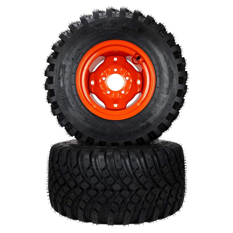 2) Versa Turf Tire Assemblies 26x12.00-12 Fits Kubota BX Series