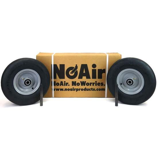 NoAir® (2) Flat Free Tire Assemblies 13x5.00-6 Ferris IS 1500 2000