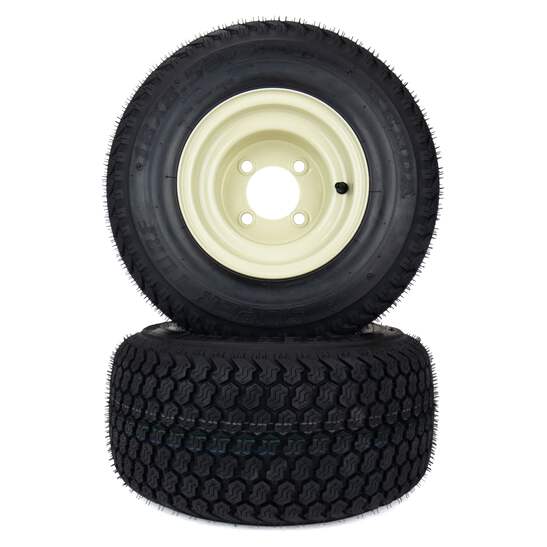 2) Super Turf Tire Assemblies 18x8.50-8 Cub Cadet RZT 42