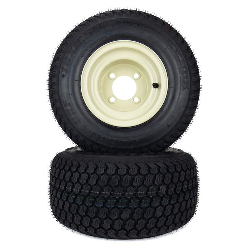 2) Super Turf Tire Assemblies 18x8.50-8 Cub Cadet RZT 42