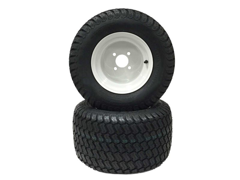 2) Turf Tire Assemblies 20x12.00-10 Country Clipper Boulevard 54