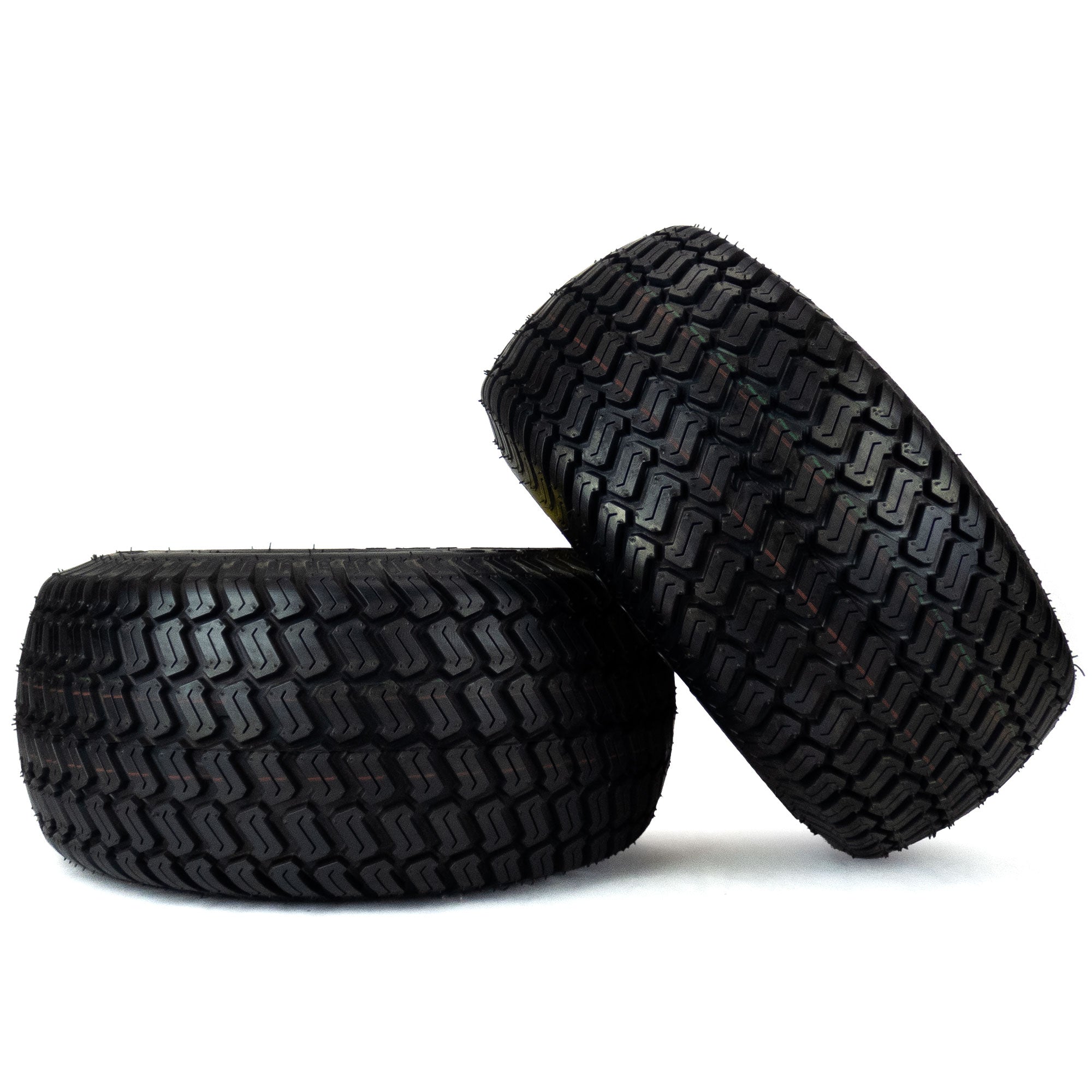 2) Turf Tire Assemblies 18x8.50-8 Fits John Deere ZTrak Z225 Z335