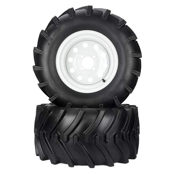 2) Aggressive Tire Assemblies 24x12.00-12 Fits Exmark Toro Lazer Z