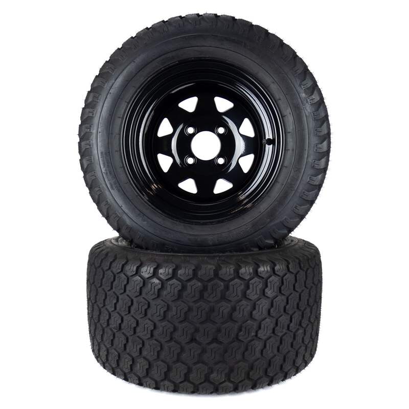 メジャー 2) Super Turf Tire Assemblies 22x12.00-12 Fits Gravely Ariens 52