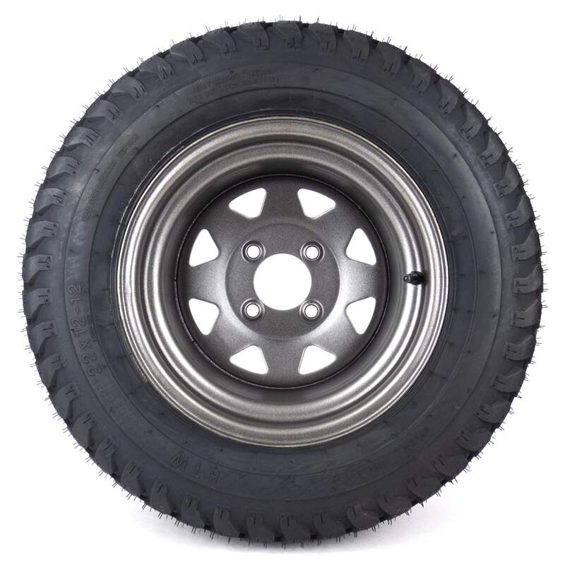 その他 hone 1) Turf Tire Assembly 22x12.00-12 Gravely Ariens HD Apex 52