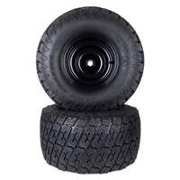 2) Lawn Monster Turf Tire Assemblies 18x10.50-8 Hustler