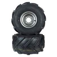 2) Aggressive Tire Assemblies 20x10.00-8 Fits Gravely ZTX 52