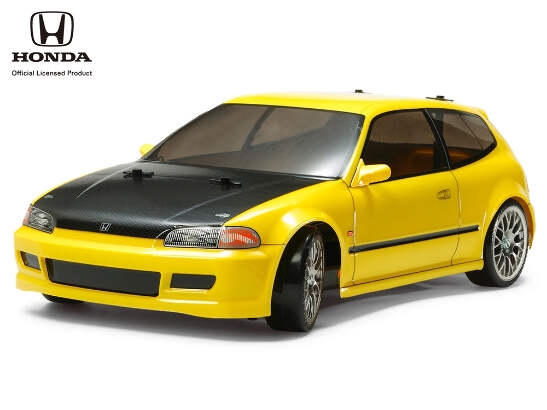 Tamiya RC 1/10 Honda Civic SiR (EG6) 4WD Drift Kit TT-02D Chassis