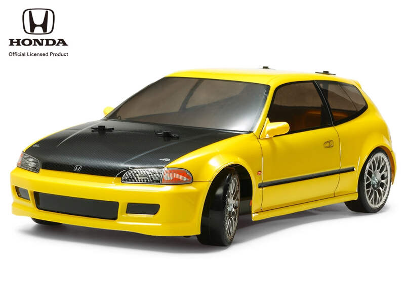 Tamiya RC 1/10 Honda Civic SiR (EG6) 4WD Drift Kit TT-02D Chassis