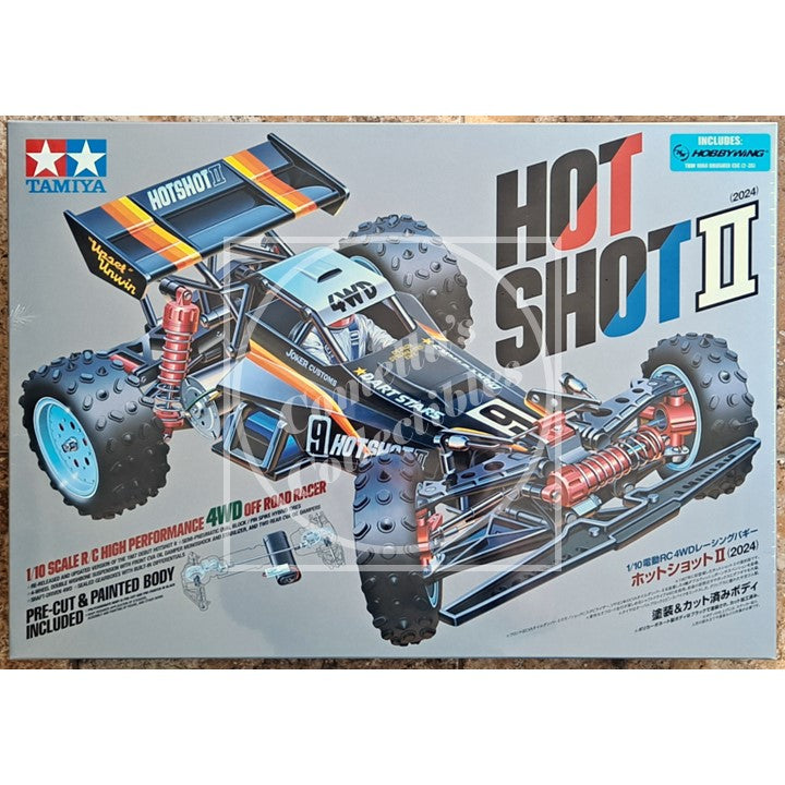 Tamiya RC 1/10 Hotshot II (2024) Kit 4WD w/ 540 Motor & ESC #58737