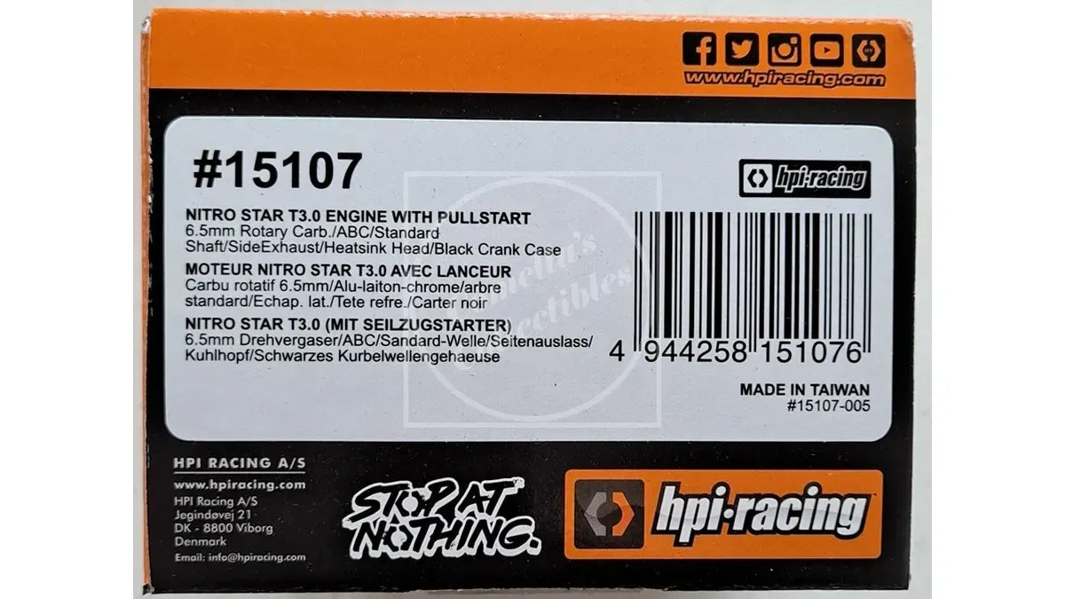 ホビーラジコン HPI BMW Nitro star HPI BMW Nitro star エンジンカー ラジコン 京商 kyosho