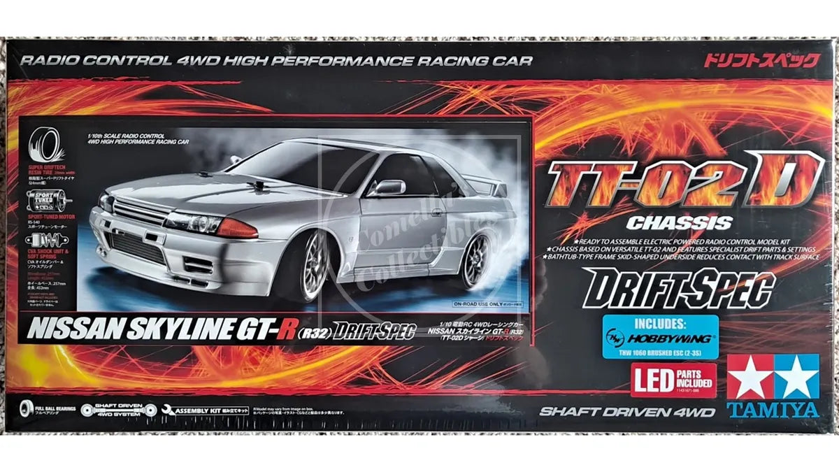 Tamiya Nissan Skyline GT-R R33 1/10 4WD Drift Spec Kit (TT