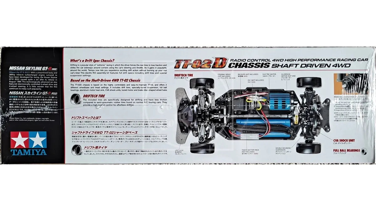 タミヤTT-02DスカイラインR32 GT-Rが欲しくなるビデオ WANT TT