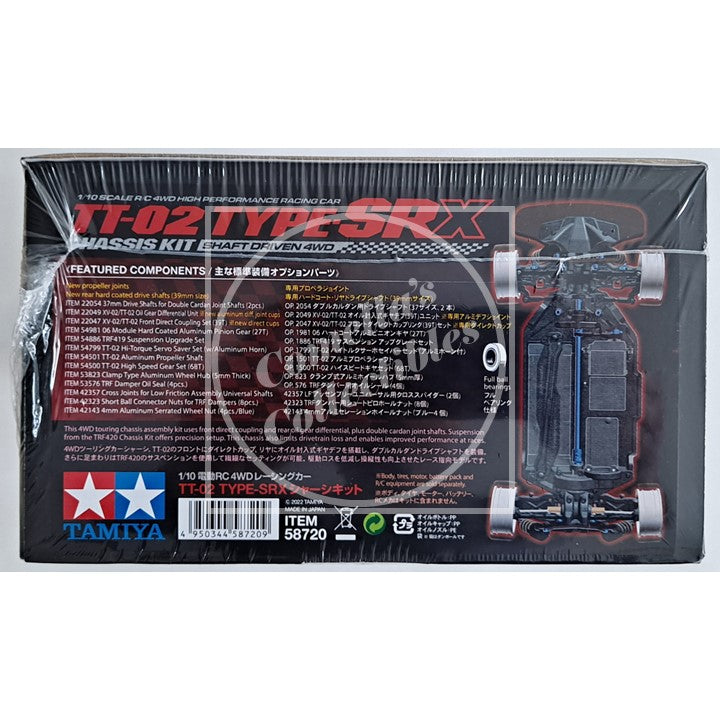 Tamiya RC 1/10 TT-02 TYPE-SRX Chassis Kit #58720 | eBay