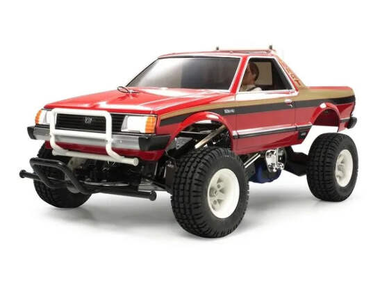 TAMIYA スバル ブラット 1/10 Tamiya 1/10 Subaru Brat 2WD Kit with Resin & Poly Body 540