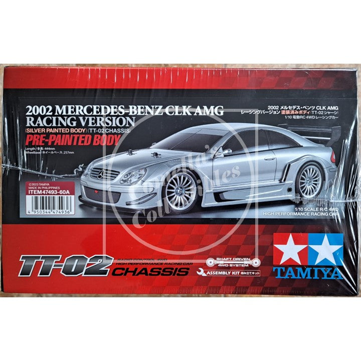 Tamiya 1/10 '02 Mercedes-Benz CLK AMG 4WD Kit TT-02 with Motor