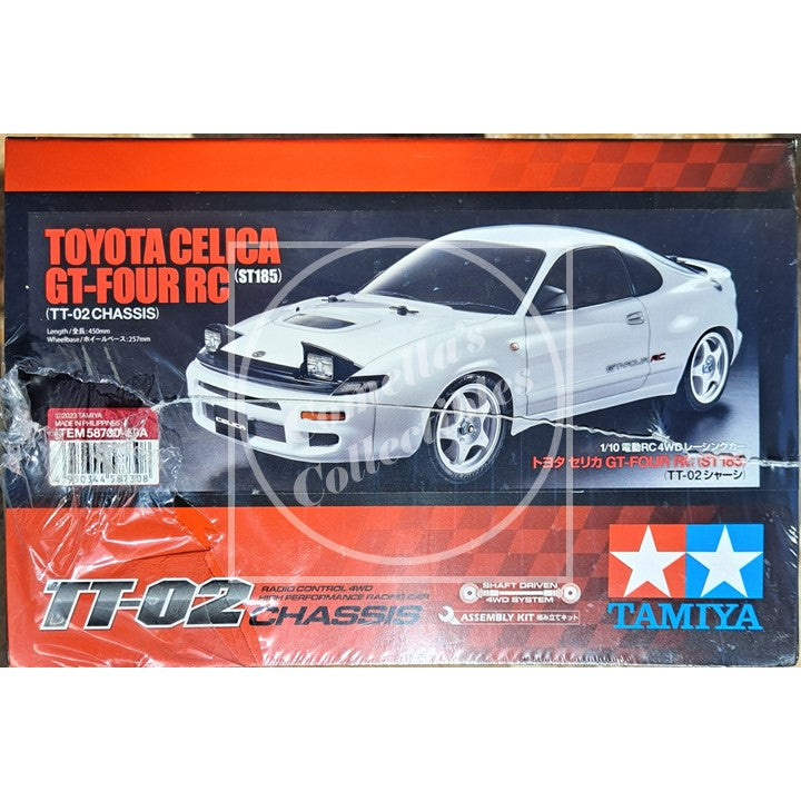 Tamiya 1/10 Toyota Celica GT-Four 4WD TT-02 Kit with Motor