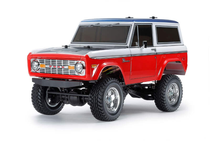 Tamiya 1/10 RC '71 - '75 Ford Baja Bronco CC-02 4WD w/ Motor