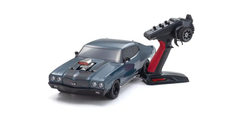 【京商】FAZER Mk2 シャーシ Kyosho Fazer Mk2 '70 Chevy Chevelle Supercharged VE D Blue