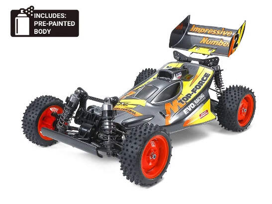 TAMIYA TOP-FORCE 1/10 RCカー Unboxing Review] Tamiya Top Force is cool!? 1/10 SCALE R/C