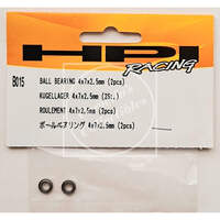 大特価市 Racing HPI 4x7x2.5mm eBay | #B015 (2pcs) Bearing Ball ボディ・フェイスケア