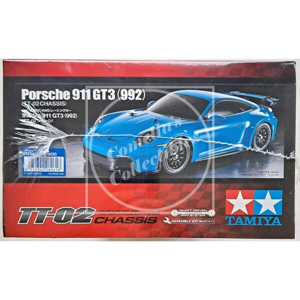 Tamiya 1/10 Porsche 911 GT3 (992) 4WD Kit TT-02 Chassis