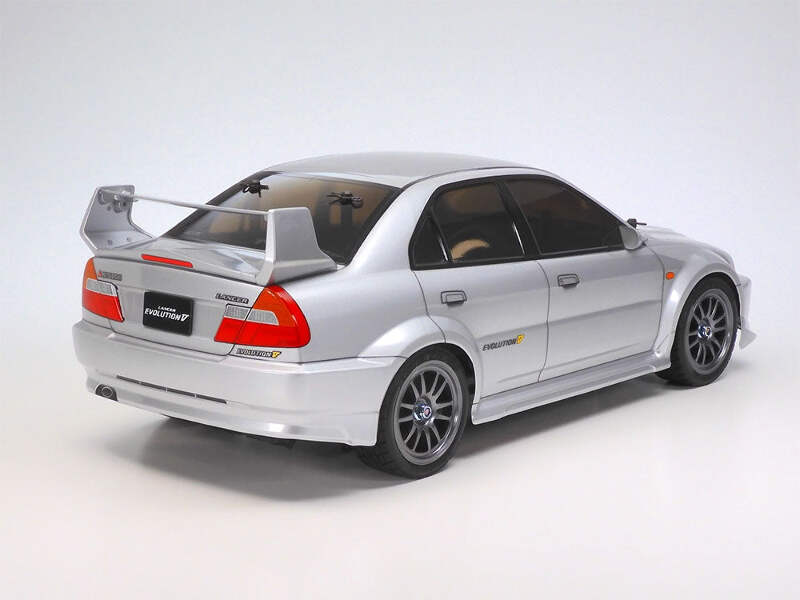 パーツ TA Tamiya 58713 Mitsubishi Lancer Evo V (TT-02) 1:10 RC Car