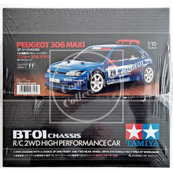ラジコン・ドローン タミヤ 1/10RC プジョー 306 マキシ BT-01シャーシ