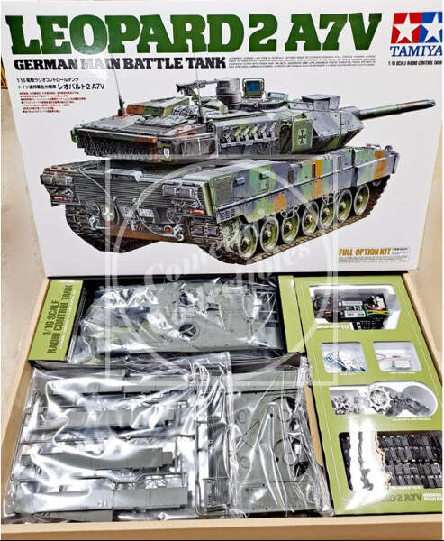 LEOPARD 2 A7V ラジオコントロールタンク 1/16スケール LEOPARD2 A7V] TAMIYA / 1/16RC German Federal Army Main