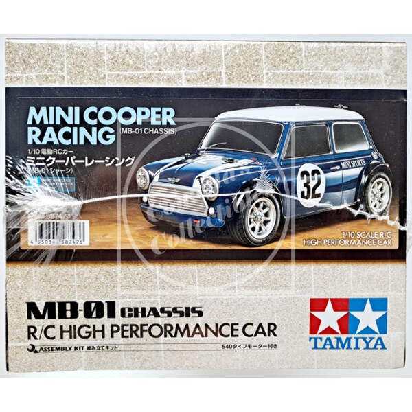 Tamiya 58747 RC 1/10 Mini Cooper Racing 2WD Kit MB-01 Chassis