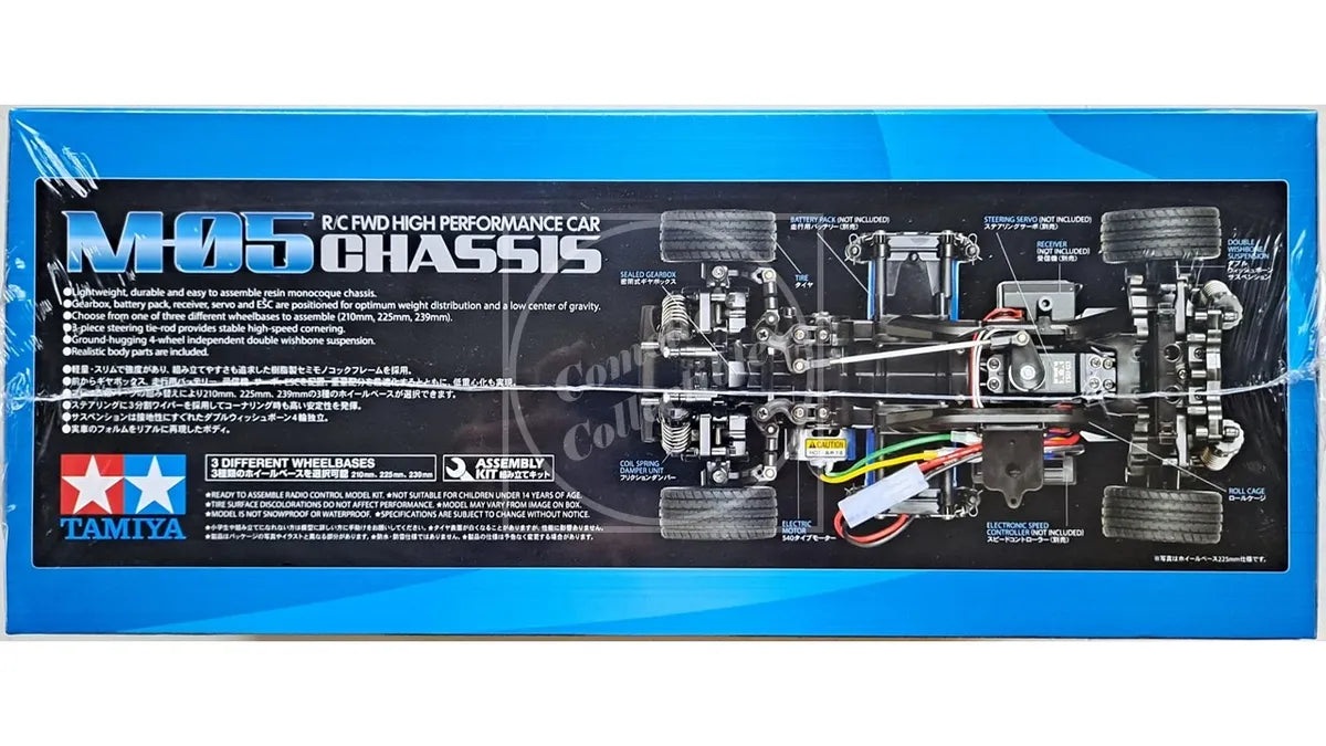 Tamiya 1/10 NSU TT Jägermeister Kit M-05 Chassis FWD w/ Motor