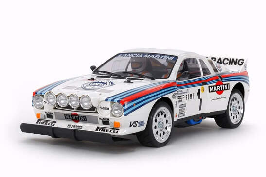 Tamiya RC 1/10 Lancia 037 Rally 4WD Kit TA02S Chassis w/ Motor